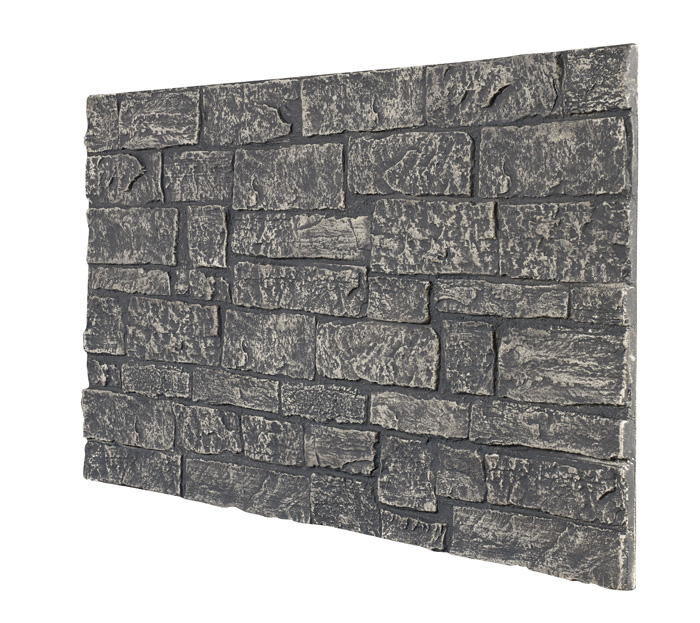 Stone Wall - Light Gray